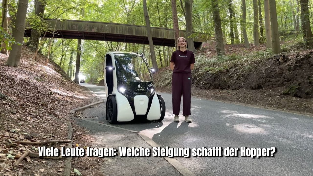 🚴‍♀️ Der HOPPER erklimmt den Waseberg – Diese Steigung schafft der HOPPER!