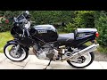 Yamaha TRX 850.... Delkevic full exhaust sound check