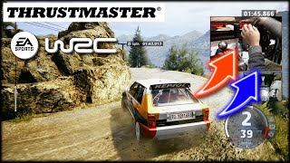 Lancia Delta HF Integrale Acropolis WET / Thrustmaster H-Shifter + Handbrake EA Sports WRC screenshot 4