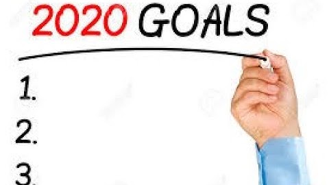 Goals for 2020 |  Best resolution ideas for 2020 | How to set new year resolutions