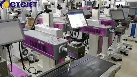 How to Print Expiry Date on Medicine Packing Box by CYCJET High speed Laser Coding Machine LaserJet