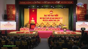 ĐH MTTQVN TP lần thứ XI -chuyển phong trào hình thức sang kết quả thực chất trong công tác Mặt trận