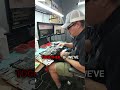 This gaming laptop hinge was about to destroy the screen.