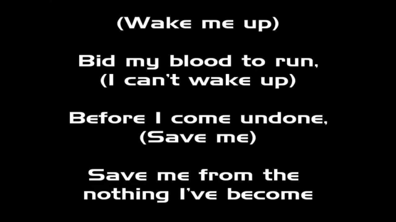 I wake up to the sounds. I wake up to the sounds