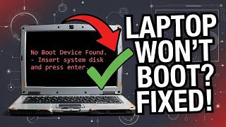 How to Fix an Old Laptop That Won't Boot Up