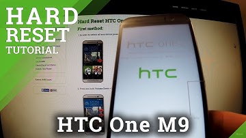Hard Reset HTC One M9 - bypass screen lock