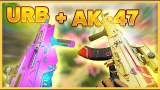 URB + AK47 | BLOOD STRIKE SOLO VS SQUAD NO COMMENTARY #fps #bloodstrike #noskillgameplay #urb #ak47