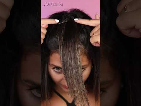 احصلي على غر ة شعر من دون قص شعرك جربيها للمدرسة