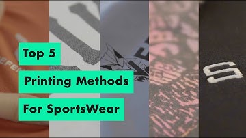 The Top 5 Methods for Printing Logos on Activewear