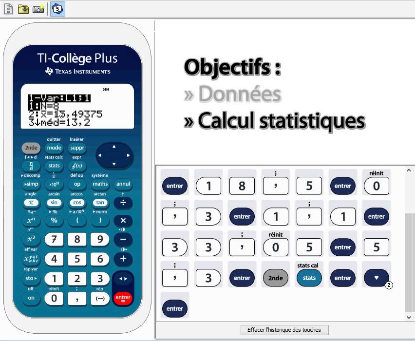 Calculatrice Ti Collège Plus En Ligne