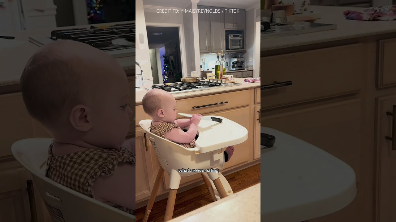 Mum Gives Baby Fake Knife To Prank Husband 