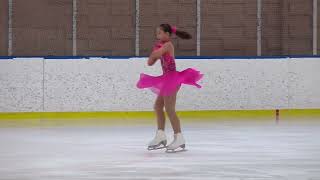 Ji-yeon Shin 2025 Nassau County Figure Skating Championship Pre-juvenile Excel Plus