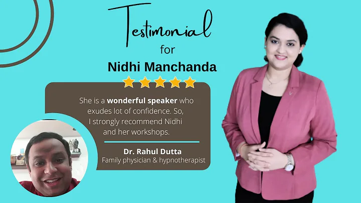 Testimonial for Nidhi Manchanda (Corporate Trainer...