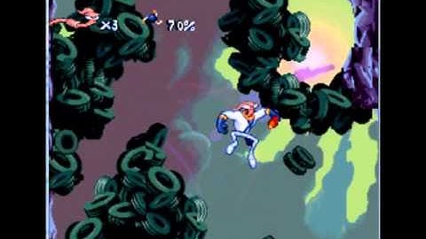 GSCentral.org - Earthworm Jim (SNES) - Hit Anywhere (Gun) (GG)