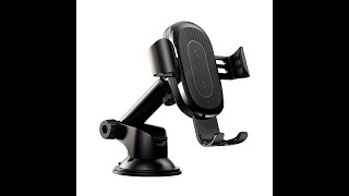 Car phone holder with suction cup multi-function dashboard center console navigation phone holder