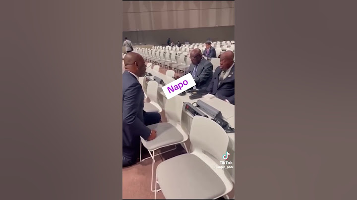 Napo kneeling 🧎‍♀️ before Nana Addo #funnyimages #funnyclips
