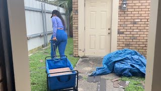 Tarping My Roof After Hurricane Ida