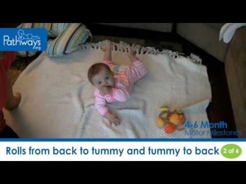 Video: Din babys motorudviklingsudvikling: Fra fire til seks måneder