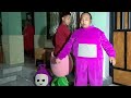 DIBALIK LAYAR - Behind the Scene Badut Teletubbies & Upin Ipin, Tinky Winky Seorang Penjaga Sekolah