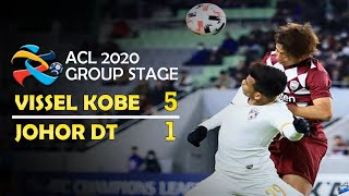 فيسيل كوبي الياباني يسحق جوهور بخماسية في دوري أبطال آسيا والجمهور يتغنى بـ إنييستا