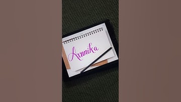 @comment your name #trending #calligraphy #creativestyle #handwriting #nameart #signaturestyle