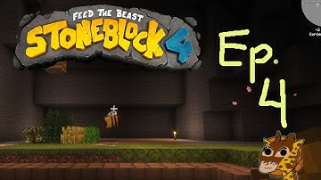 FTB Stoneblock 4 - ep. 4 - The World Engine and Unlocking Echos