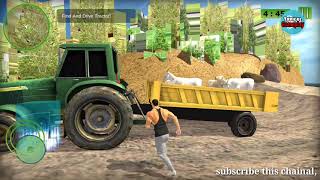 Farming Tractor Cargo Sim Mountain Jeep Driver, [by Level9 Studios]Typical Android Gameplay. screenshot 2