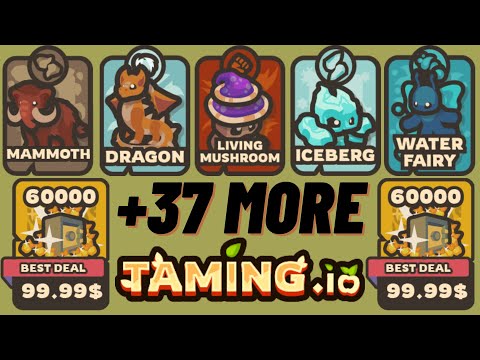 MYTHIC 20,000 Golden Apple Chest Opening in taming.io + Free Golden Apple  Codes + Teaser for new Vid 