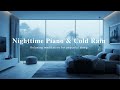 Peaceful Piano Music with Rain Sounds for Mind Calm and Stress Release