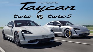 Taycan Turbo vs Turbo S Review  Better than a Porsche 911 Turbo S!