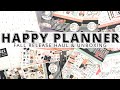 HAPPY PLANNER FALL RELEASE UNBOXING | SHARING MY RECENT ORDER FROM THE HAPPY PLANNER