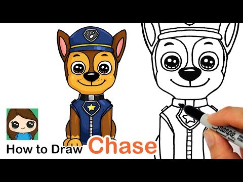 How to draw Paw patrol Skye easy step by step - YouTube