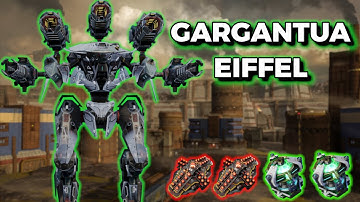 WR - Gargantua Is One Of The Worst Titan Weapons You Could Run... Gargantua Eiffel | War Robots
