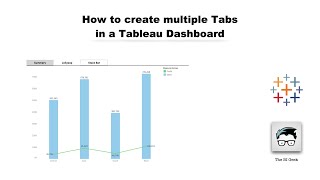 How to create explorer like tabs in a Tableau Dashboard