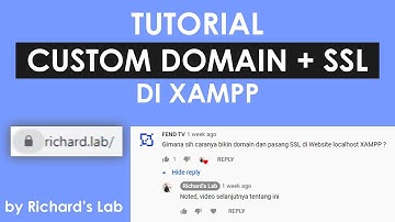 Cara Membuat Custom Domain + SSL di XAMPP (Localhost)