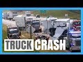 Extreme Truck Crash Compilation, Crazy Truck Drivers Caught On Video