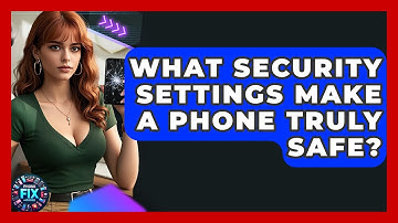 What Security Settings Make A Phone Truly Safe? - Phone Fix and Features