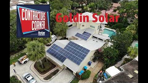 Contractors Corner: Goldin Solar