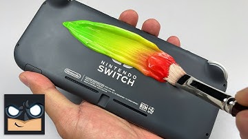 Custom NINTENDO SWITCH + GIVEAWAY 🎮 🎨 NARUTO EDITION