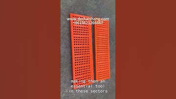 trommel screen in vibrating screen,tension mesh,polyurethane wire sieve panel