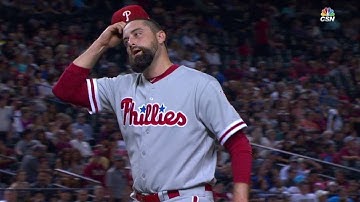 PHI@ARI: Neshek fans Iannetta, the side in the 7th