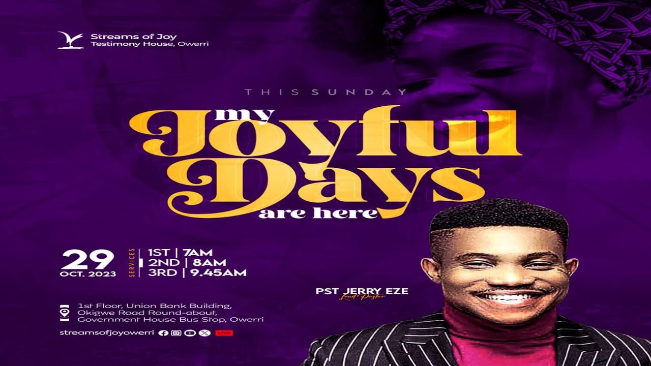 my-joyful-days-are-here-sunday-service-29th-october-2023-youtube