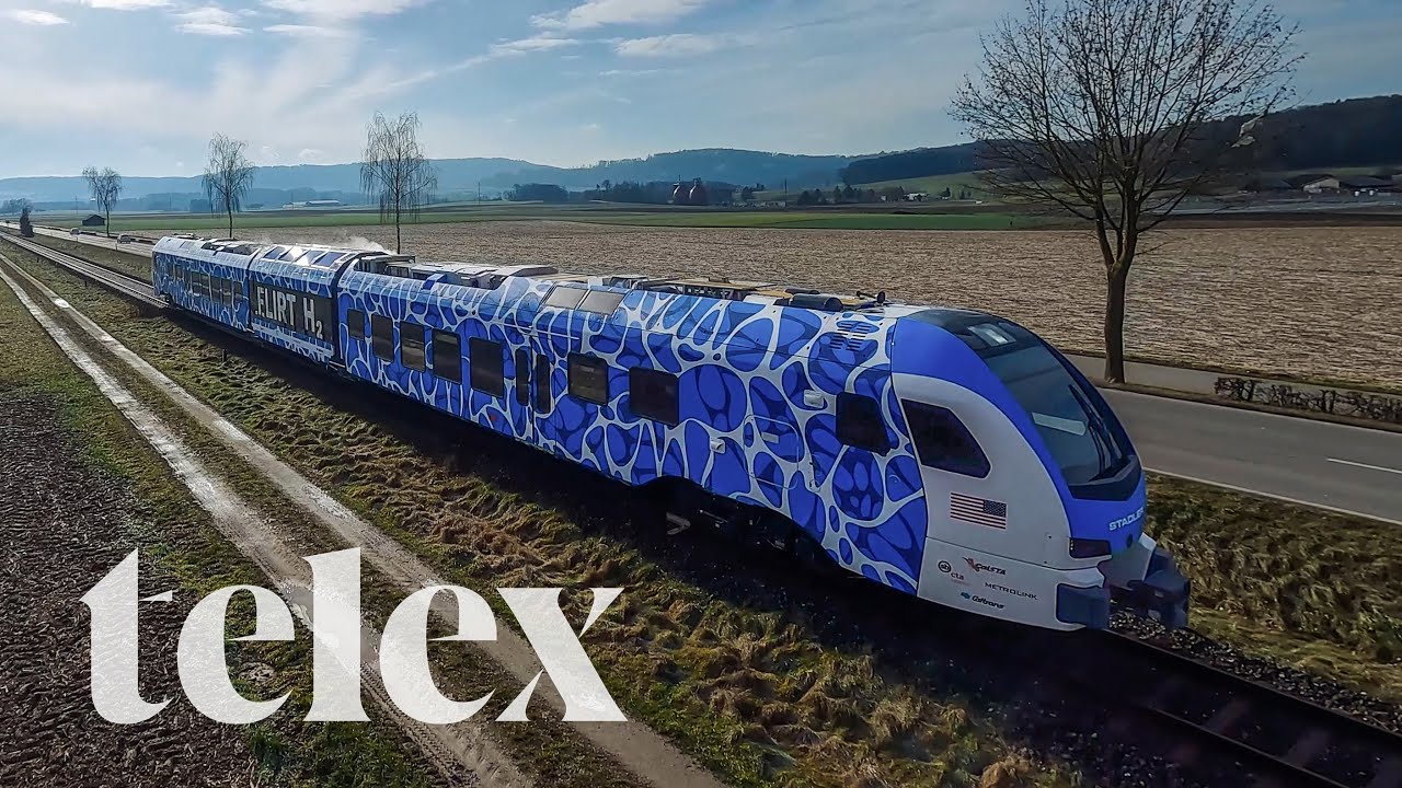 Svájcban próbáltuk ki az új, részben magyar gyártású hidrogénvonatot