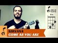 Nirvana - Come As You Are | Ukulele tutorial