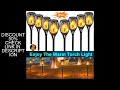 12/33/96 LED Solar Torch Light Lawn Garden Plug in Light Outdoor Courtyard Waterproof Induction Deco