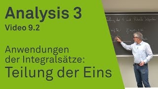 Anwendungen Der Integralsätze Teilung Der Eins Analysis 3 Video 92