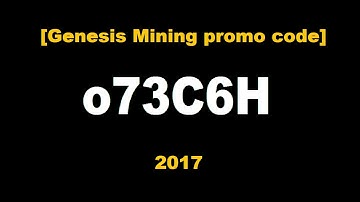 genesis-mining promo code