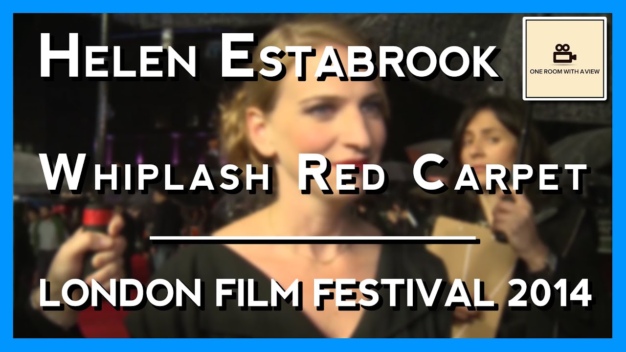 Helen Estabrook on the 'Whiplash' Red Carpet | BFI LFF 2014