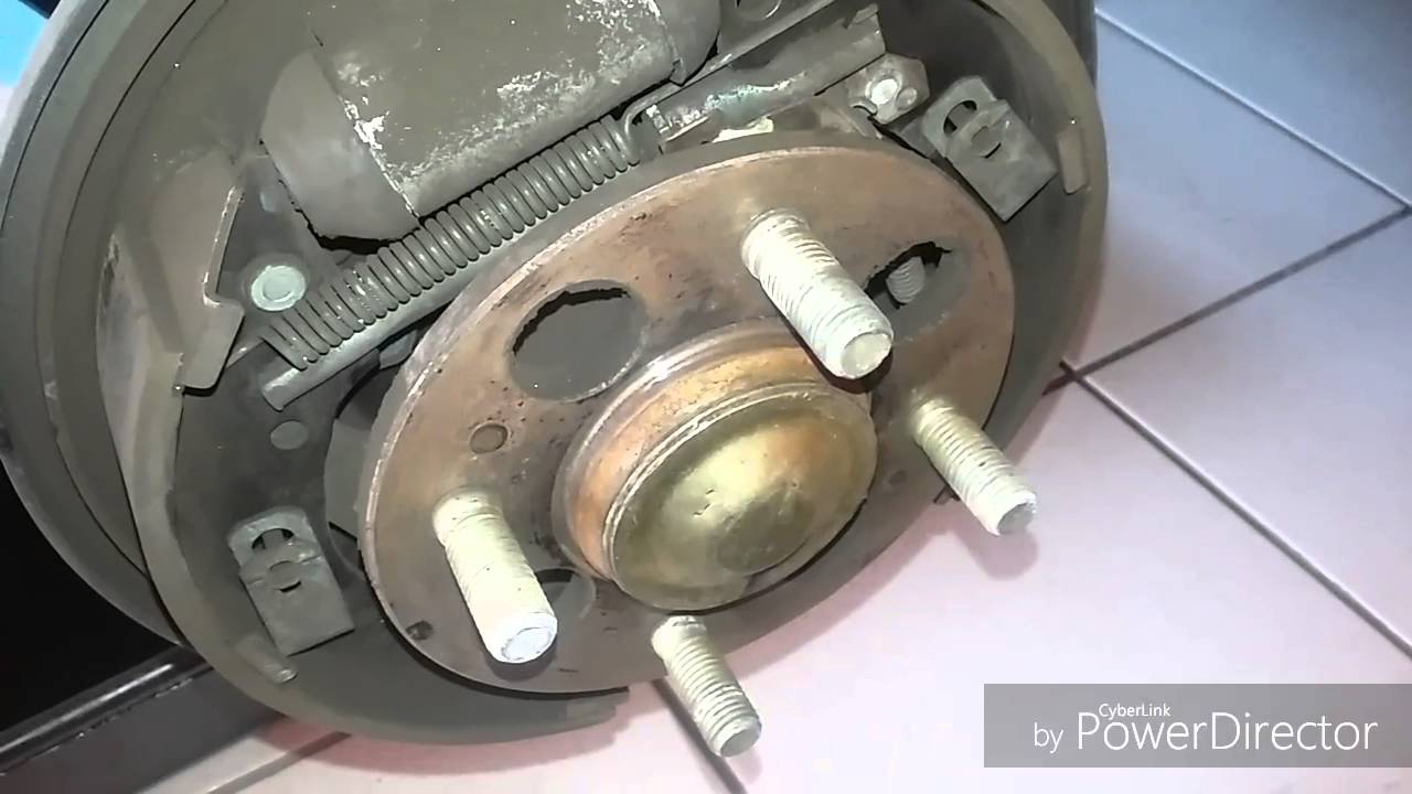 Limpeza e regulagem dos tambores de freio civic 98