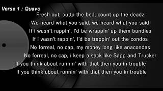 Migos - Deadz Feat. 2 Chainz [Lyrics] By LNO